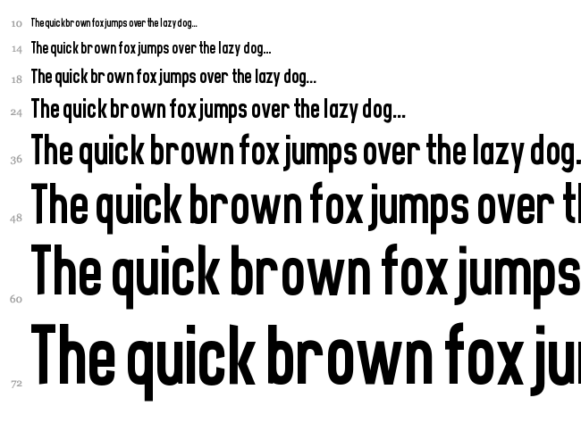 Casual Softcore font waterfall